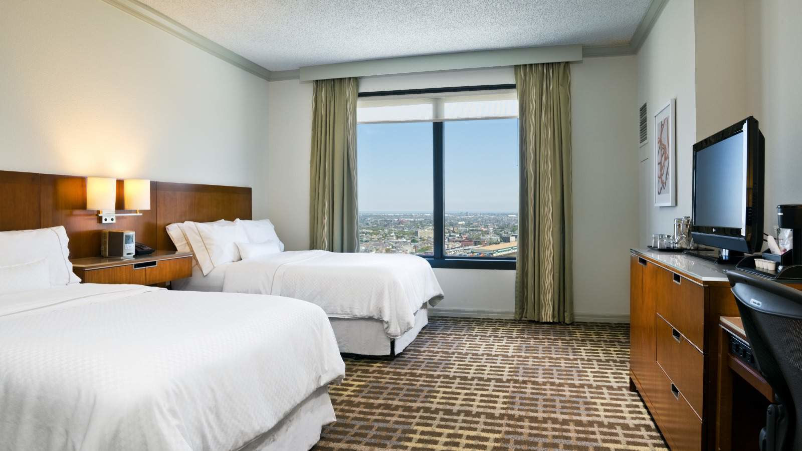 New Orleans Accommodations The Westin C Place Hotel Deluxe River View Guestroom